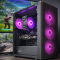 Komputer do gier M220 Intel i5-10400F 16GB RX 5700XT 512GB 600W  W11Pro czarny